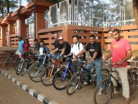 Early days of the Goa Cycle Club